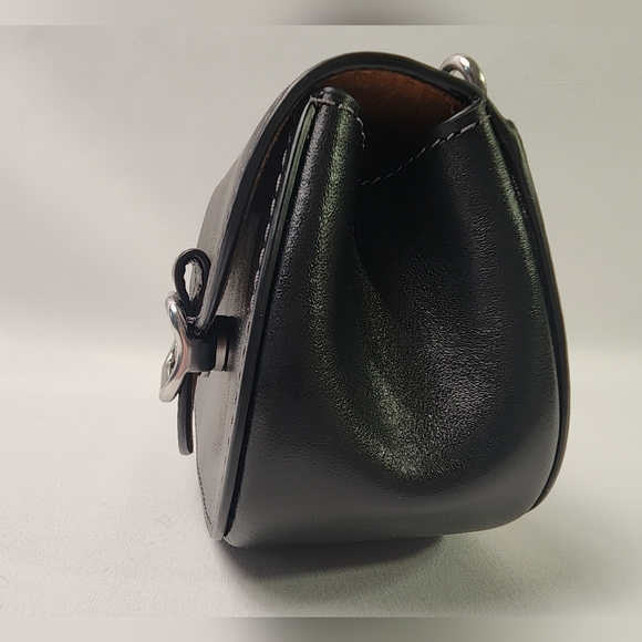 Coach Morgan Card Case On A Chain Blk NEW - Picture 8 of 11